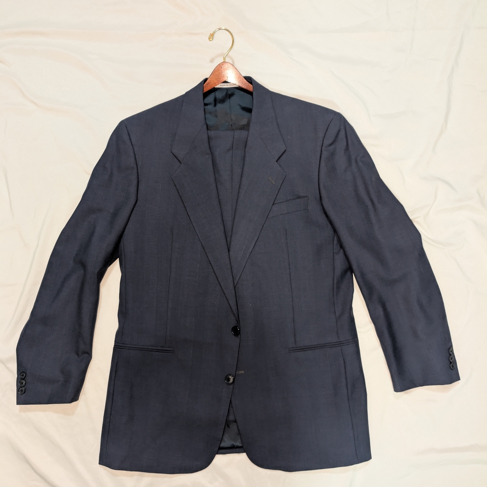 Yves Saint Laurent Men's Dark Blue Blazer